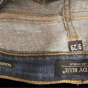 Judy Blue women’s Skinny Jeans - Dark Blue SZ 9/29 washed look